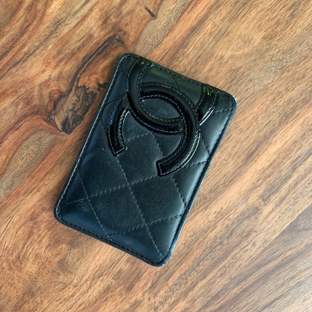 Chanel cardholder lambskin